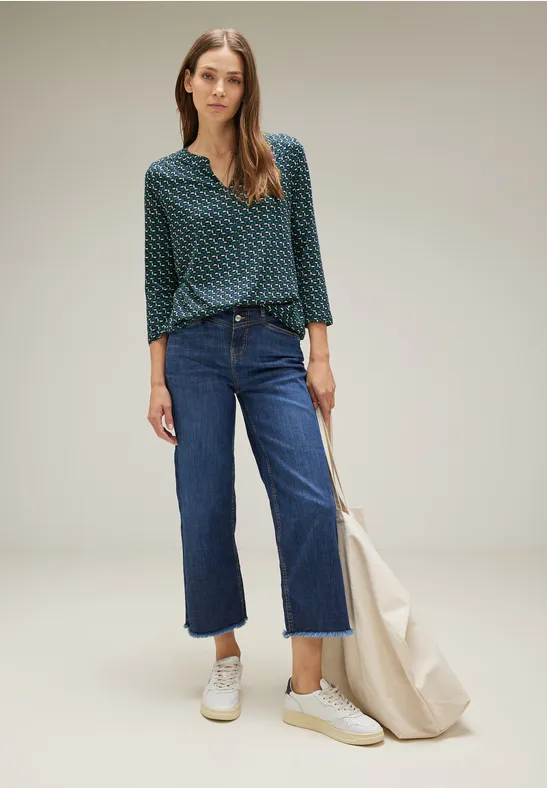 Street One Jersey Shirt mit Print 